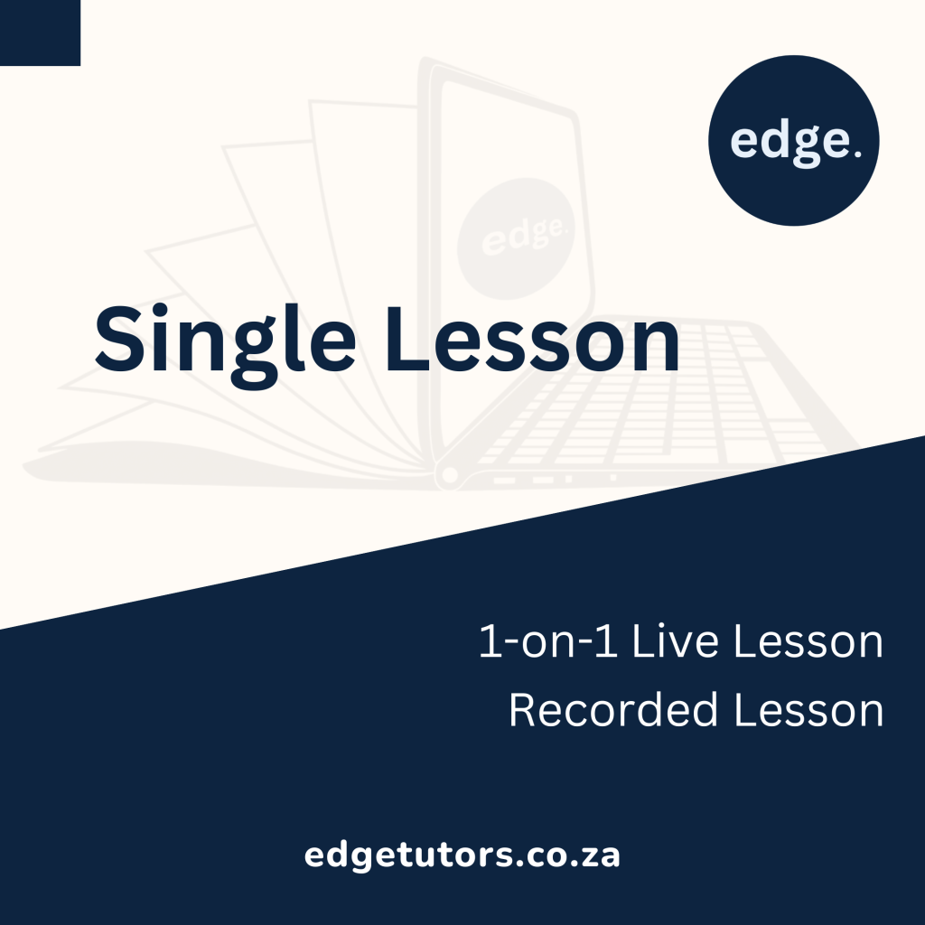 Single Session (Grade 08 & 09)