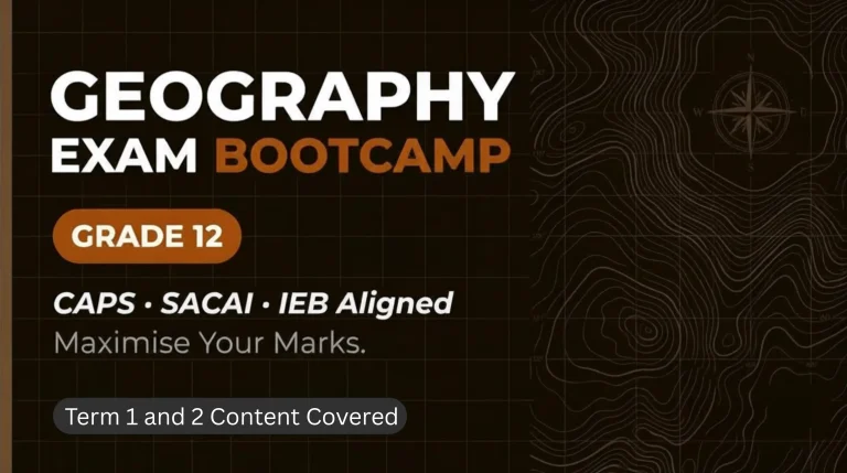 Geography Exam Bootcamp Cover