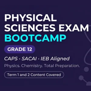 Physical Sciences Exam Bootcamp Cover