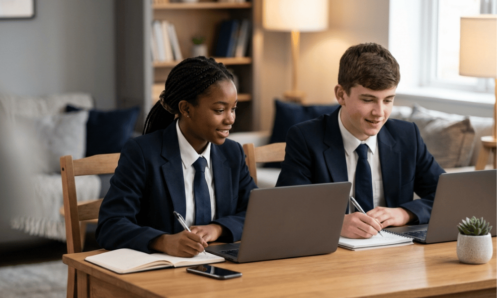 Studying with Online Edge Tutors